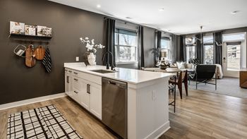 Equipped kitchen in clubhouse